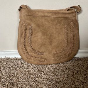Tan Saddle bag